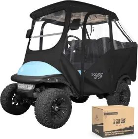 Direct 313018259248 4 Passenger Golf Cart Driving Enclosure For Club Car Precedent With Short Roof U