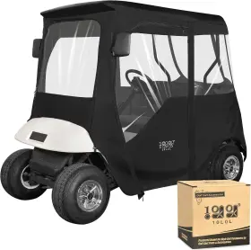 Direct 313048088023 2 Passenger Deluxe Golf Cart Driving Enclosure For Ezgo Txt And Rxv Model 4-sid