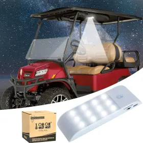 Direct 445041324389 Universal Golf Cart Dome Light Usb Rechargeable Battery Powered Super Bright Gol