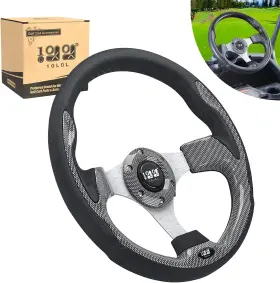 Direct 711181232813 Golf Cart Steering Wheel Universal And Ergonomic Hygroscopicity Antiskid Fit For
