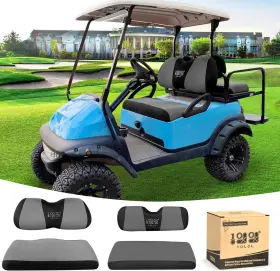 Direct 744110981810 Front Rear Golf Cart Seat Covers For Yamaha G29 Drive Club Car Precedent Tempo