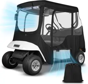 Direct 744759227546 Golf Cart Driving Enclosure With Soft Filter Screen For 2 Passenger Ezgo Txt Wa Direct 744759227546 Golf Cart Driving Enclosure With Soft Filter Screen For 2 Passenger Ezgo Txt Wa
