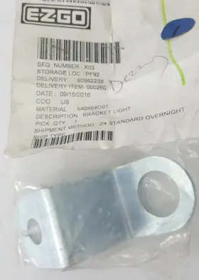 E-z-go 840854go1 Ezgo Bracket Light