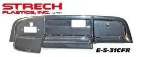 E-z-go E-5-31cfr Dash With Radio Cutout Ez-go Txt 1994-up Carbon Fiber Finish E-z-go E-5-31cfr Dash With Radio Cutout Ez-go Txt 1994-up Carbon Fiber Finish