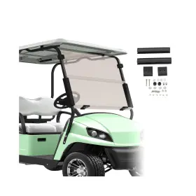 Ecotric Vc-b23-55-s Tinted Windshield Compatible With 1994-2013 Ezgo Txt/medalist Gas Or