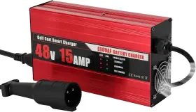 Edovaf 445037872887 48 Volt 15 Amp Golf Cart Battery Charger For Club Car Ds And Precedent Lead Acid B