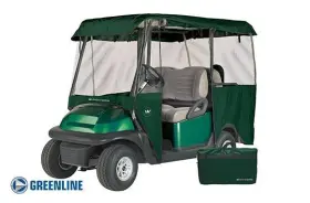 Eevelle/dkj Gleg04bb Drivable Person Golf Cart Enclosure Cover Fits 4 Universal - Green