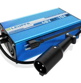 Eleupfs 445031673688 10amp 48 Volt Golf Cart Battery Charger For Club Car Ds&precedent Trickle Charge