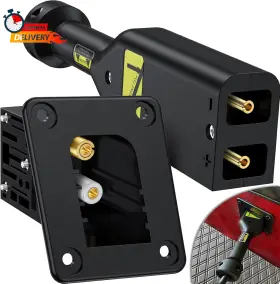 Enekerp 744759218070 36v Ezgo Powerwise Charger Receptacle And With Handle Plug Golf Cart Charging Port