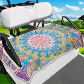 Enyorsel B0c4y7sg4c Golf Cart Seat Covers Towel Blanket Suitable Yamaha Ezgo Club
