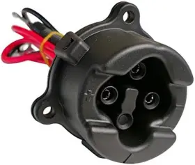 Excellence 313043719731 Yahama Receptacle Jw9-h6181-00 For Golf Cart/car Charging Fits
