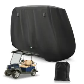 Excellence Excellence-xd-un-0037 Universal Golf Cart Cover-600d Heavy Duty Oxford Fiber Cover-three