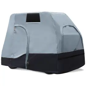 Explore Land 10704014 Waterproof Golf Cart Cover Fit For 4 Passenger Gray/black