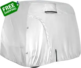 Explore Land 445021836895 600d Waterproof Golf Cart Cover Universal Fits For Most Brand 4 Pas