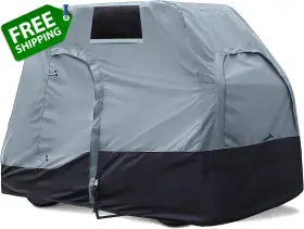 Explore Land 445026278263 Weatherproof 4 Passengers Golf Cart Cover Universal Fits Ezgo Club