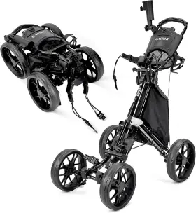 Flagtag Fg04 Golf Push Cart 4-wheels Folding Pull
