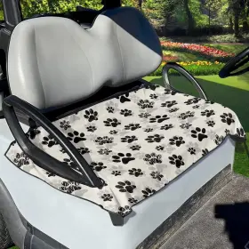 Flashideas Ai020cz47 Dog Paw Print Golf Cart Seat Covers Distinctive 1