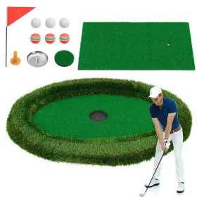 Floating Golf Green Oval Floating Chipping Pool - Color Green 197867888435 For - Floating Golf Green Oval Floating Chipping Pool - Color Green 197867888435 For -