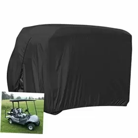 Flymei Fba Golfcart2seat-black Golf Cart Covers Waterproof 2/4/6 95 Inch L X 48 W 66 H 2 Passenger Black Flymei Fba Golfcart2seat-black Golf Cart Covers Waterproof 2/4/6 95 Inch L X 48 W 66 H 2 Passenger Black