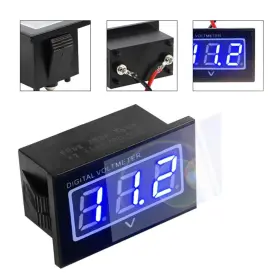 Flypig Xy033 48v Golf Cart Digital Voltage Meter Battery Volt Gauge For Club Car Ezgo Yamaha