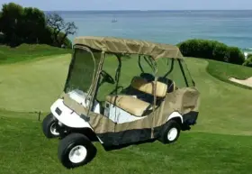 Formosa Covers 709504381782 4 Person Golf Cart Bench Roof