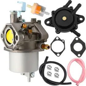 Fyange 313107071027 Fe290 Carburetor Fuel Pump For Golf Cart Club Car Ds And Precedent Turf Carryall F