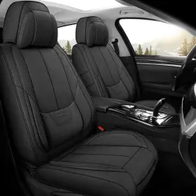 Geemaytek Gm04 Front Seat Covers Black 2 Seats Car Cover Accessories Breathable Se