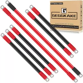 Geggkake 445042455471 Golf Cart Battery Cables Wiring Kit For Ezgo Txt 1994-up 36v/48 Volt W