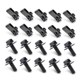 Getfay Get5395 Extruded U Nuts And Body Bolts Kits Bumper Fender Liner Bolt U-nut Clamp