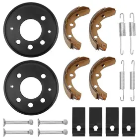 Gledewen A2030 Golf Cart Brake Drum/hub And Shoes Spring Kit Fit Club Car Ds