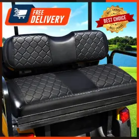 Goanyere 757611381072 Golf Cart Seat Cover Comon Rear Cushion Kit For Ezgo Txt Club Car Precedent