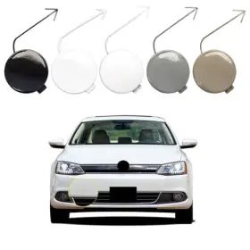 Goholy A-qtcg-dz-1114st-ysy Car Front Bumper Tow Hook Cover Compatible Yashi Silver Right Passenger Side