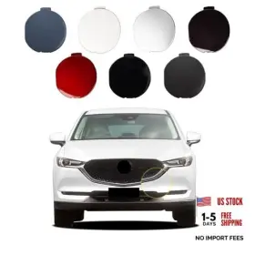 Goholy A-qtcg-mzd-1721cx5-xjl Car Front Bumper Tow Hook Cover Compatible With Mazda Cx-5 Cx5 2017 2018 2019