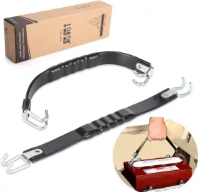Golf Cart Accessories 711181570397 Battery Carrier Strap - Heavy Duty Carrying/lifti