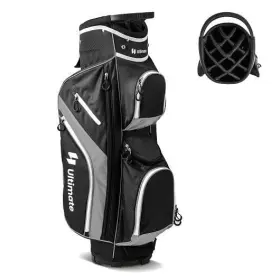 Golf Cart Bag 655471123255 With 14 Way Top Dividers-gray - Color Gray
