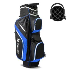 Golf Cart Bag 655471317197 With 14 Way Top Dividers-blue - Color Blue
