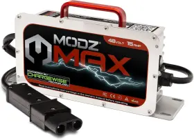 Golf Cart King 744110695311 Modz Max48 15 Amp Battery Charger Compatible With 48 Volt Yamaha G19