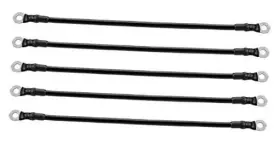 Golf Cart King Bat-1002a Club Car Ds 95 48 Volt - Battery Cable Set 4 Gauge