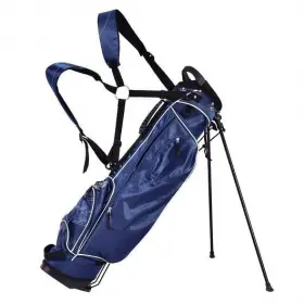 Golf Stand Cart Bag 940350848867 With 4 Way Divider Carry Organizer Pockets-blue - Color Blu