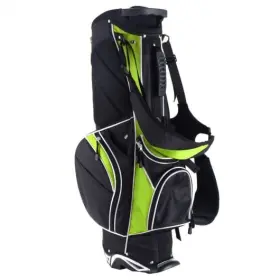 Golf Stand Cart Bag 952938356992 With 6-way Divider Carry Pockets-green - Color Green