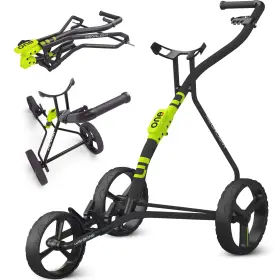 Golf Trolley Tgu Og03440 3 Wheels Push-pull Cart Wishbone One Megalight Lime Charcoal Bla