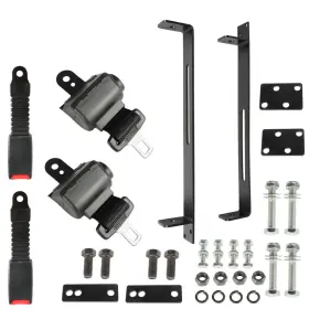 Golfpartstore Gps2639728 Retractable Seat Belt Bracket New 2 Passenger For E-z-go Yamaha Club Car Golf