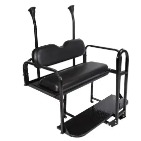 Got000008476 Golf Cart Rear Flip Seat Kit Grab Bar For Club Car Precedent Tempo Onward Black Got000008476 Golf Cart Rear Flip Seat Kit Grab Bar For Club Car Precedent Tempo Onward Black