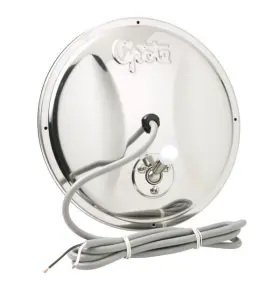 Grote 12813 8 Inch Round Convex Mirror With Offset Ball-stud Stainless Steel Grote 12813 8 Inch Round Convex Mirror With Offset Ball-stud Stainless Steel