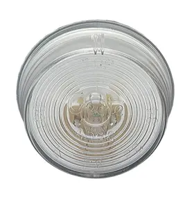 Grote 45821 License Lamp Clear 2 Inch Twist-in Factory-sealed