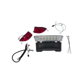 Gtw 32020 Club Car Golf Cart Led Headlight/taillight Kit Fits Precedent 04-08 Elect