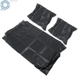 Happy19star Hp91803 Golf Cart New Black Front Bottom And Backrest Cover For Club Car Ds 1982-2000.5