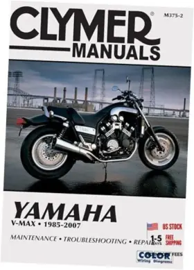 Haynes Manuals N. America Inc. M375-2 Yamaha V-max Motorcycle 1985-2007 Service Repair Manual