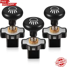 Hestya 691198641542 3 Pieces Golf Cart Light Switch Push Pull 12 Volt For
