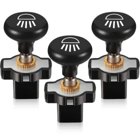 Hestya 711181980288 3 Pieces Golf Cart Light Switch Push Pull 12 Volt For